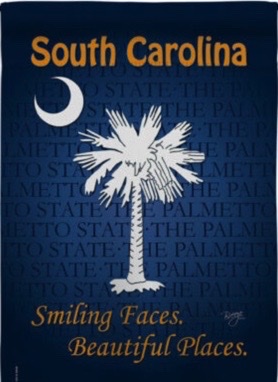 South Carolina Lawn Flag