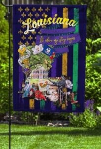 Louisiana Landscaping Business Yard Flag